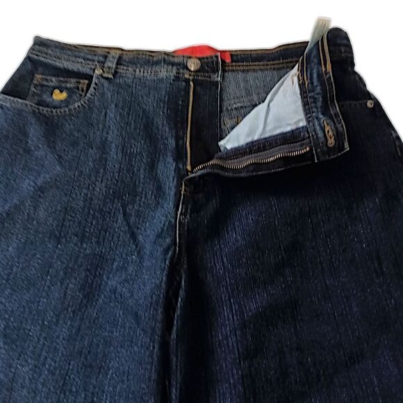 Gloria Vanderbilt Denim Jeans Sz 16 M Tapered Red Label Blue Med Wash High Rise. - Picture 9 of 16